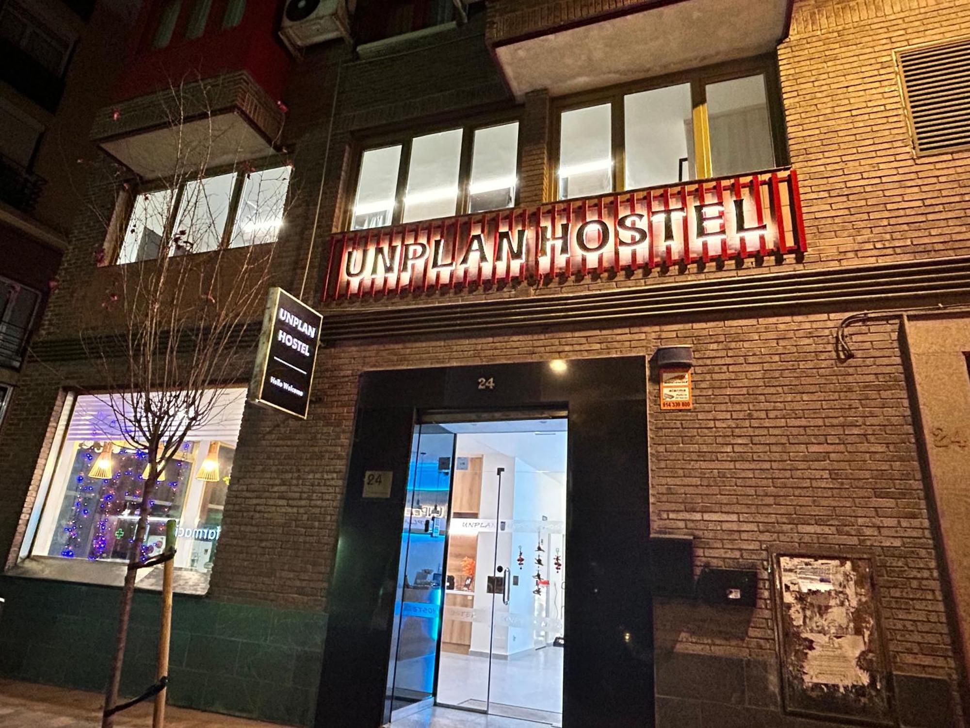 Unplan Hostel Madrid Kültér fotó